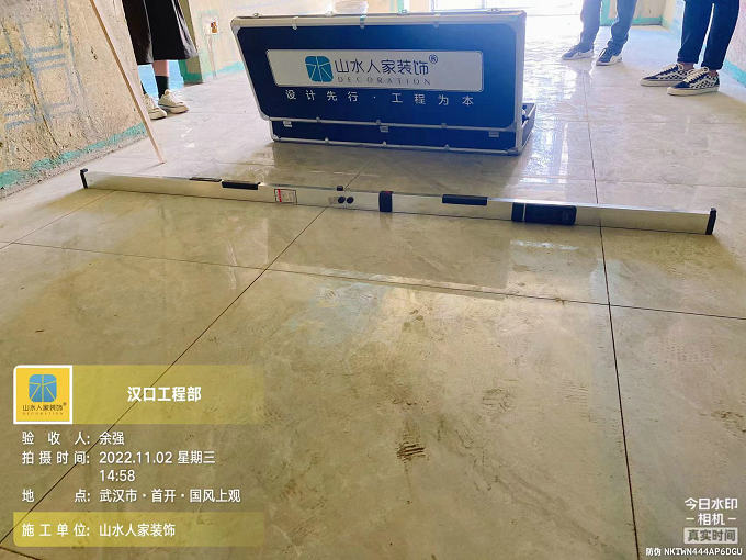 國風上觀小區(qū)三期泥木驗收