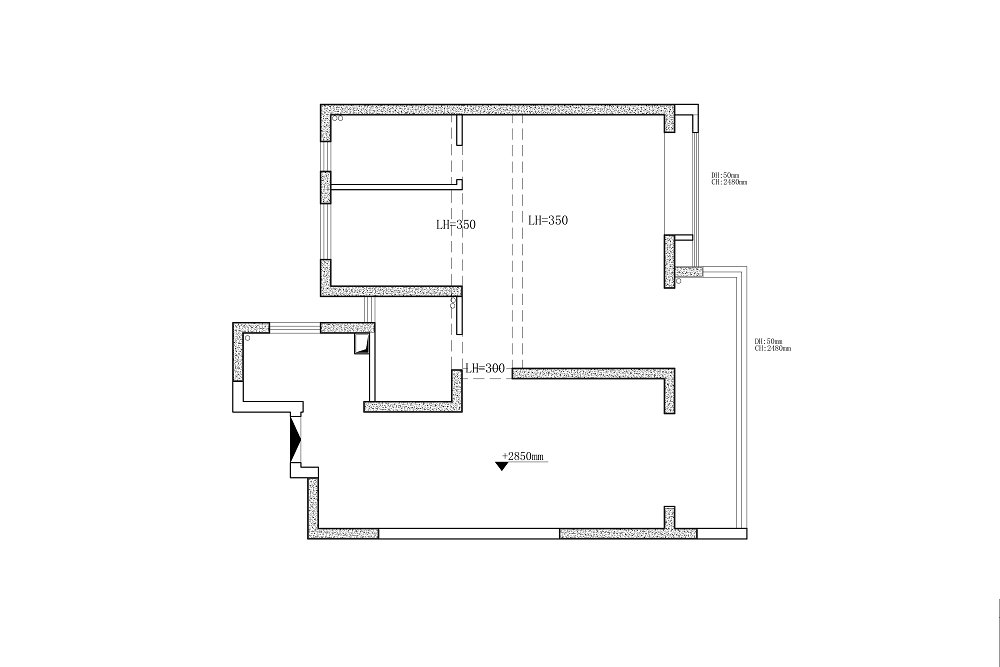 臨江府105平現(xiàn)代風格裝修效果圖