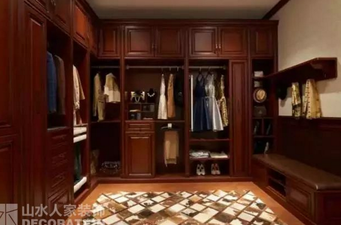 【山水人家裝飾】女人既然有了書房，為什么不能有衣帽間？