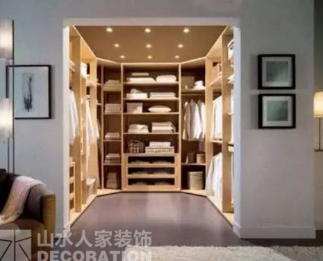 【山水人家裝飾】女人既然有了書房，為什么不能有衣帽間？